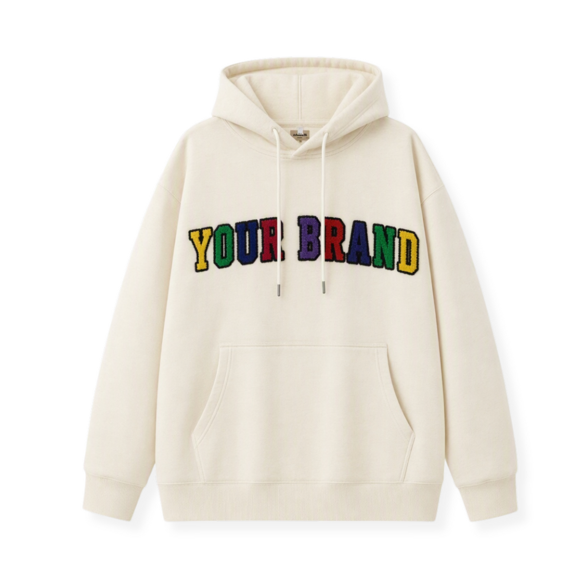 Towel Embroidered Hoodie
