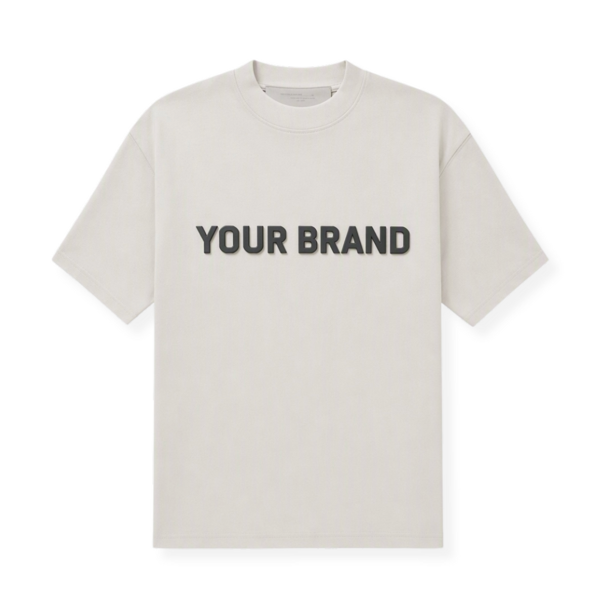 3D Silicone Logo T-Shirt