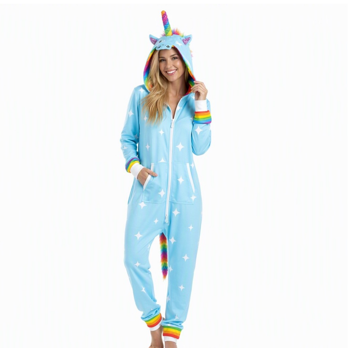 Flannel One-Piece Pajamas
