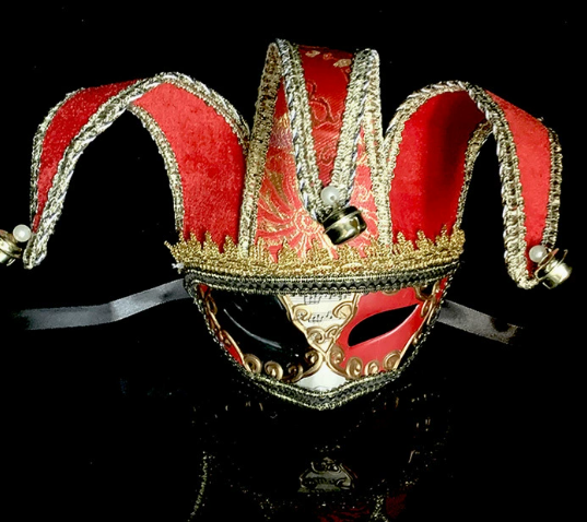 Half Venetian masquerade mask