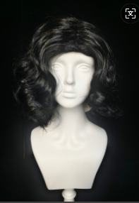 Black Short Curly Wig