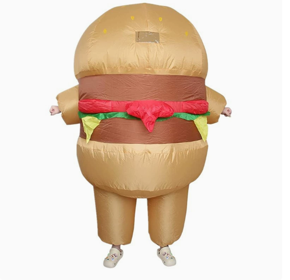 Hamburger Inflatable Costume
