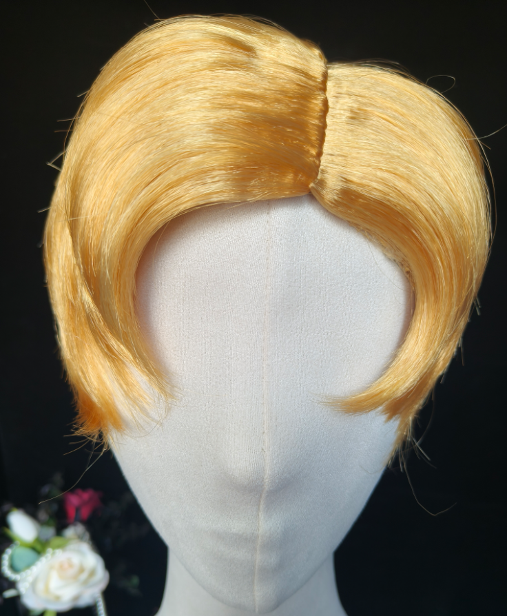 Golden Classic Gentleman Style Wig