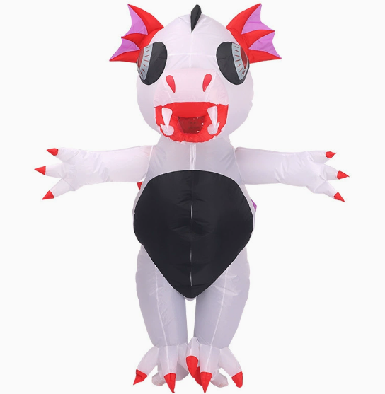 Red Claw Dragon Inflatable Costume
