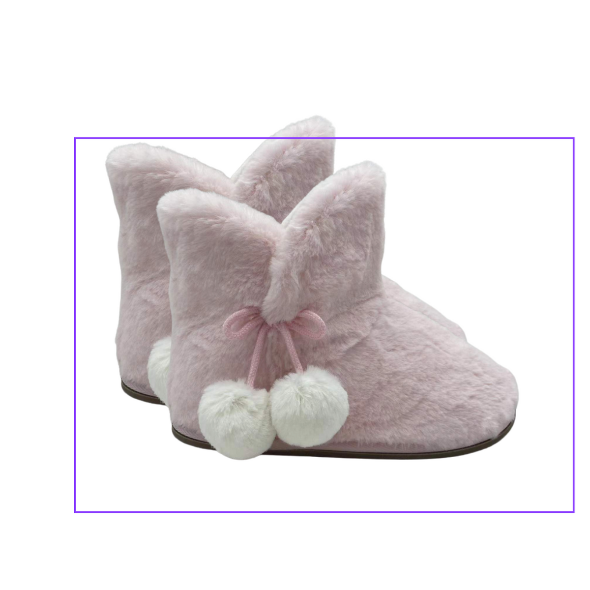 Pink Fluffy Boots