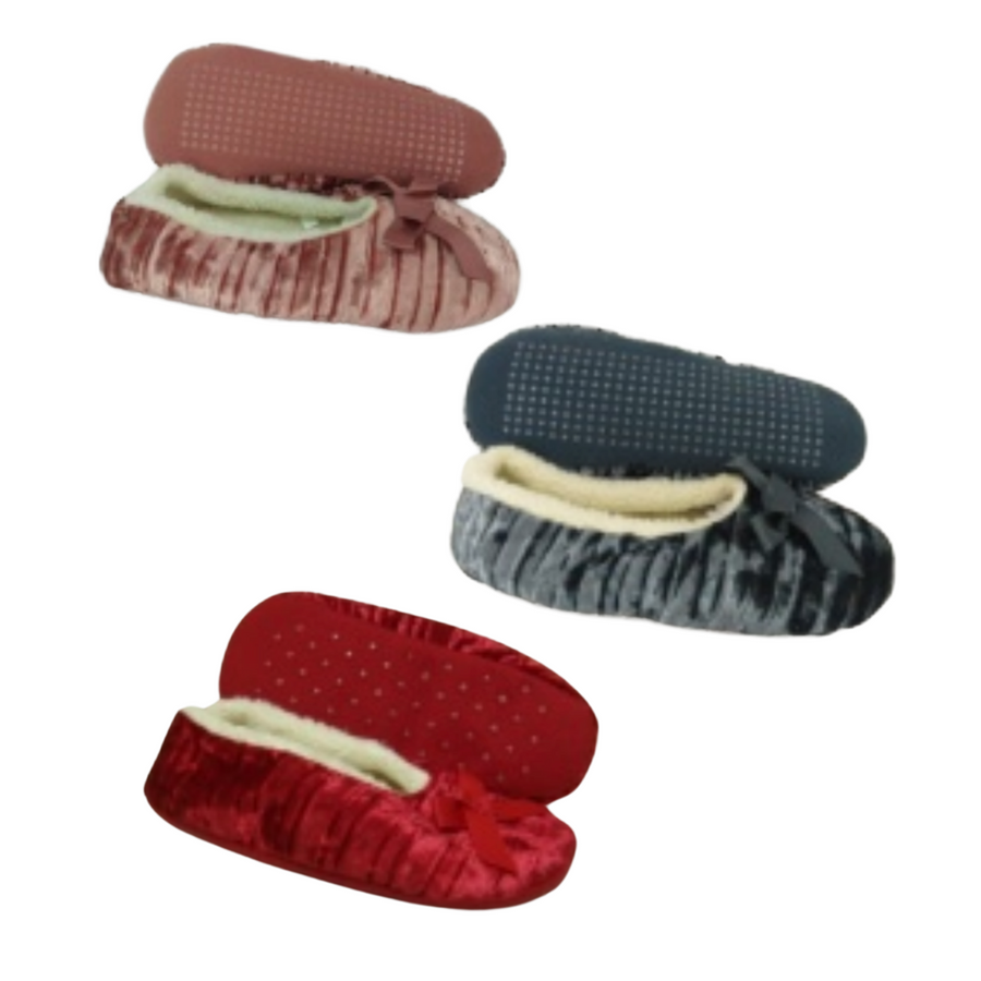 Velvet Ballet Slippers