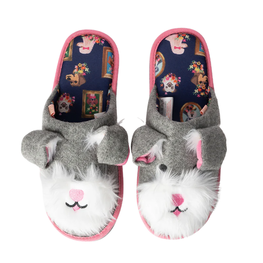 Schnauzer Dog Slippers