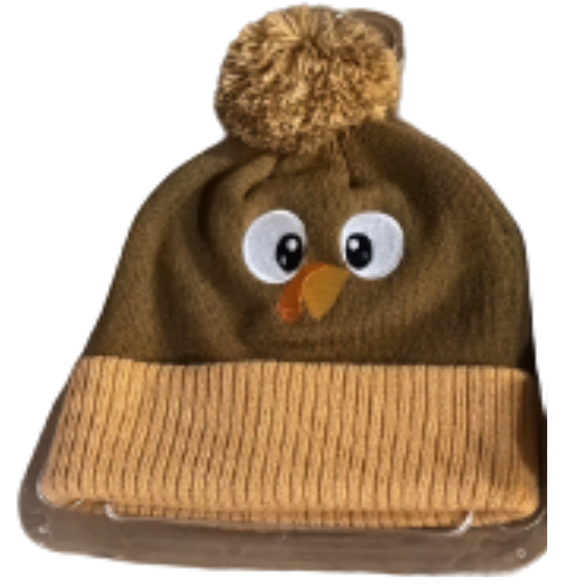 Knitted Cold Cap-Turkey-Thankgiving