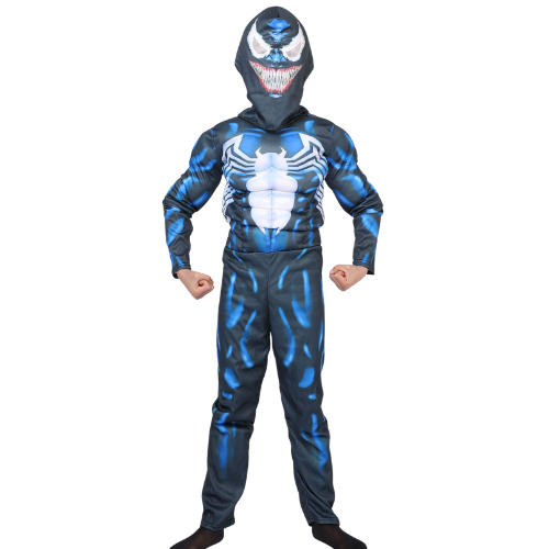 Kids Muscle Venom Cosplay Costume