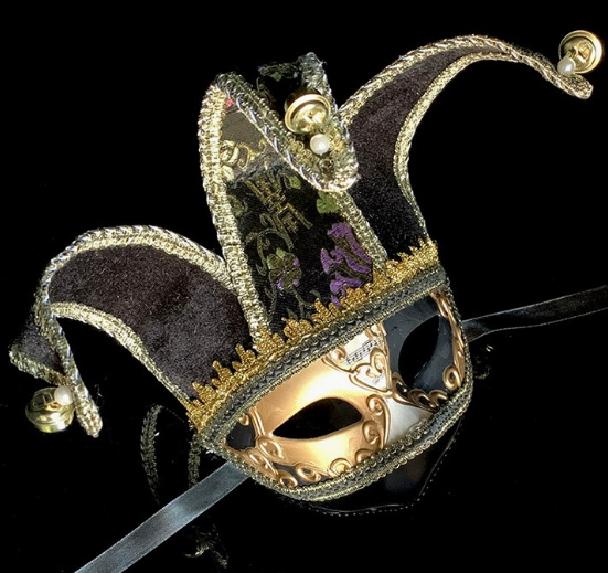 Half Venetian masquerade mask