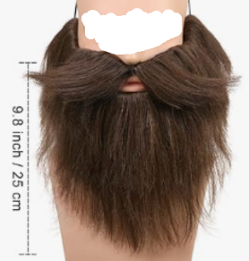 Costume Beard and Mustache