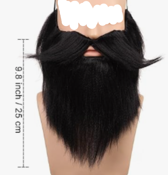 Costume Beard and Mustache