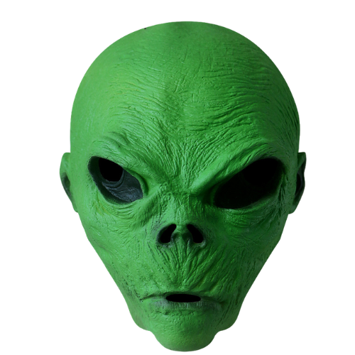 Halloween Green Alien Mask