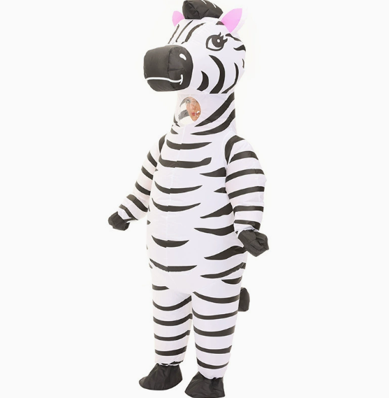 Zebra Inflatable Costume