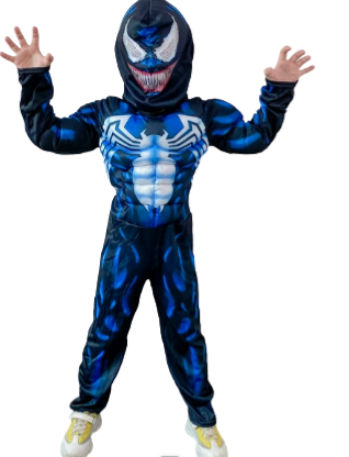 Kids Venom Muscle Costume