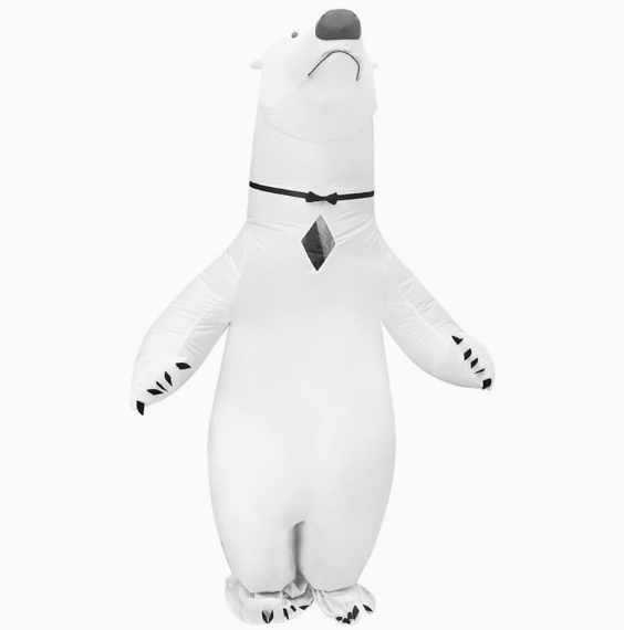 Polar Bear Inflatable Costume