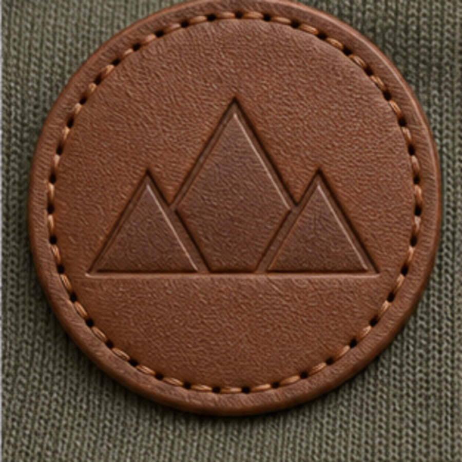 Leather Logo Patch